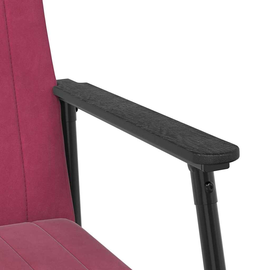 Πολυθρόνα Κόκκινο 59 x 75 x 78 εκ Βελούδο