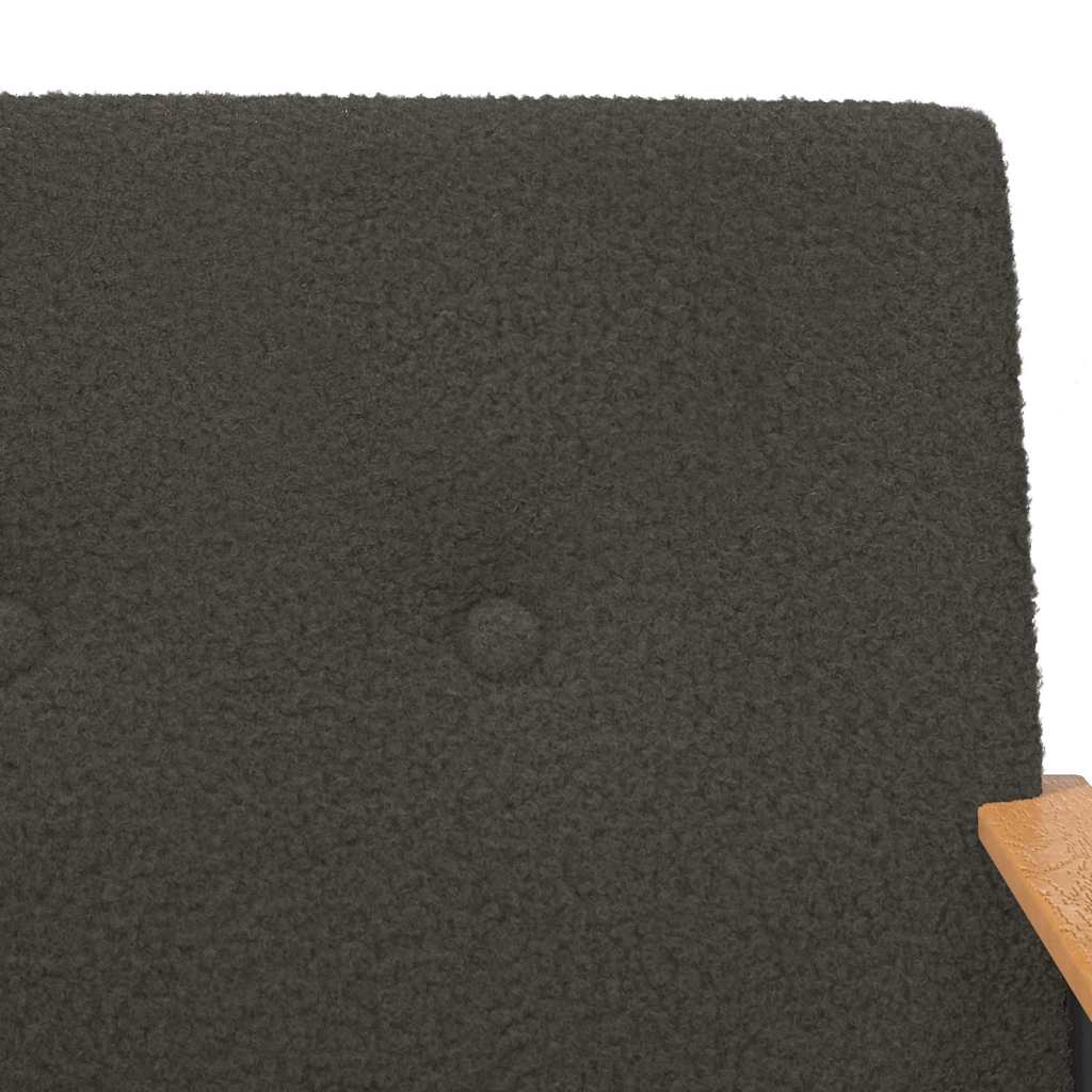 Πολυθρόνα Σκούρο Γκρι 59 x 75 x 78 εκ