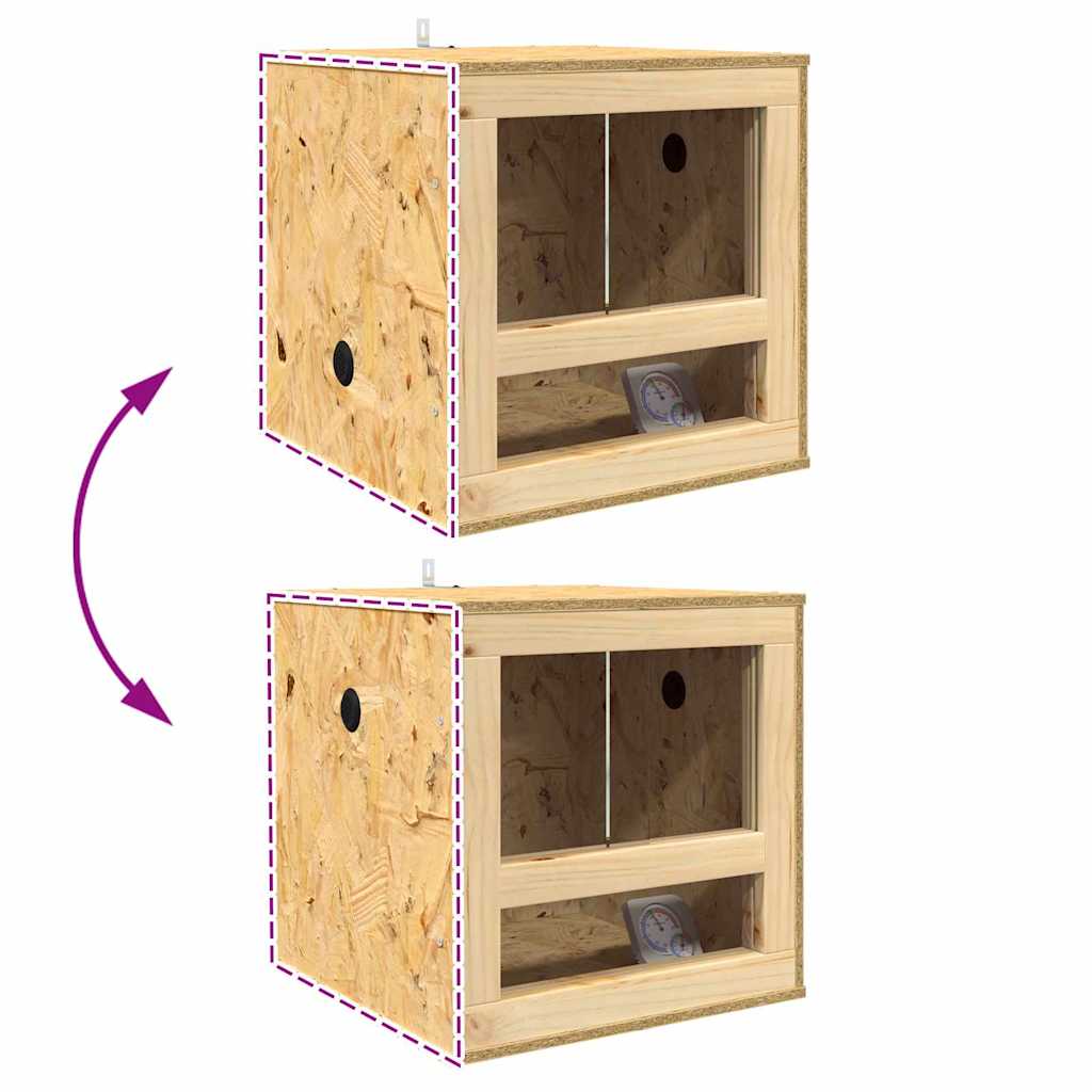 Terrarium Καφέ 100 x 50 x 50 cm OSB