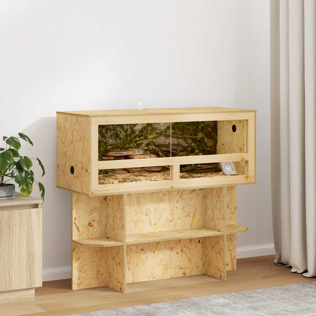 Terrarium Καφέ 100 x 40 x 40 cm OSB - Pakobazaar