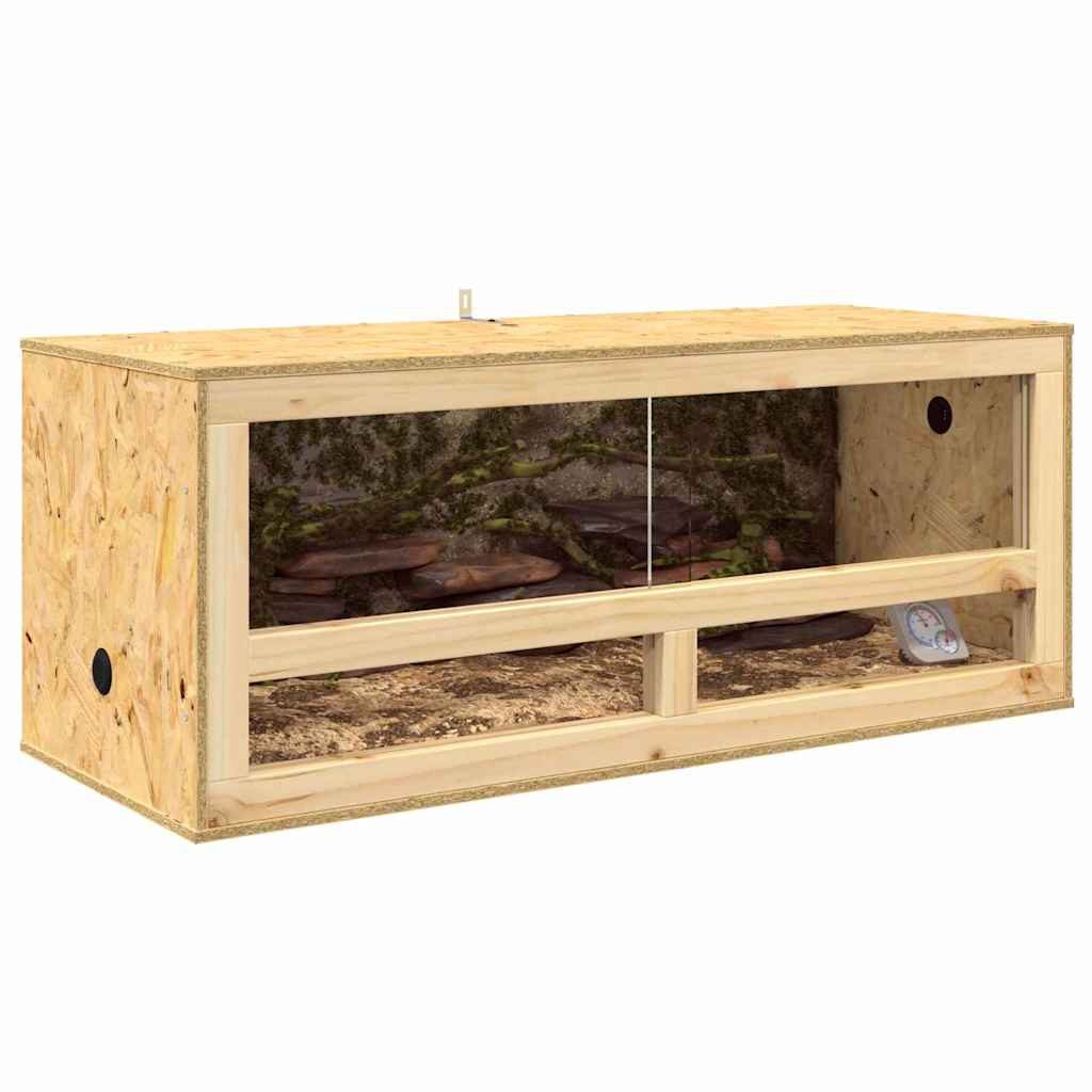 Terrarium Καφέ 100 x 40 x 40 cm OSB - Pakobazaar