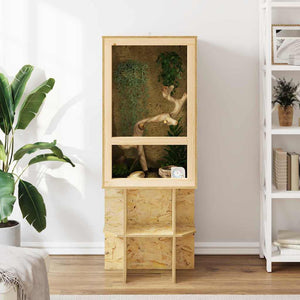 Terrarium Καφέ 50 x 50 x 80 cm OSB