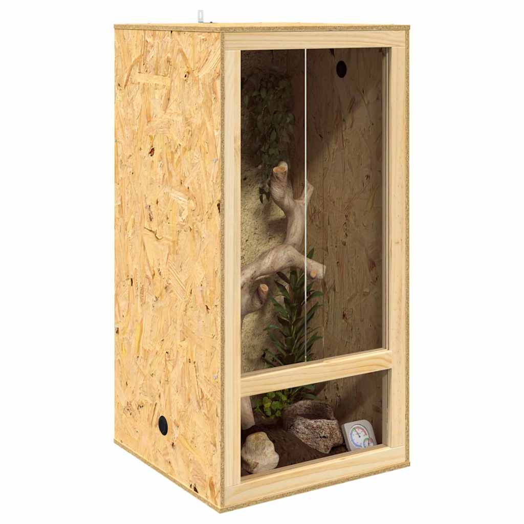 Terrarium Καφέ 50 x 50 x 100 cm OSB - Pakobazaar