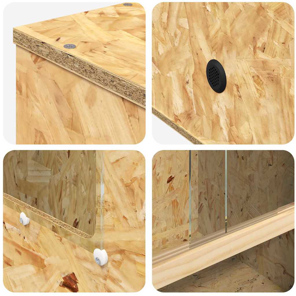 Terrarium Καφέ 50 x 50 x 80 cm OSB - Pakobazaar