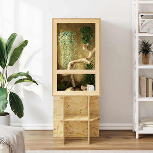 Terrarium Καφέ 50 x 50 x 80 cm OSB - Pakobazaar