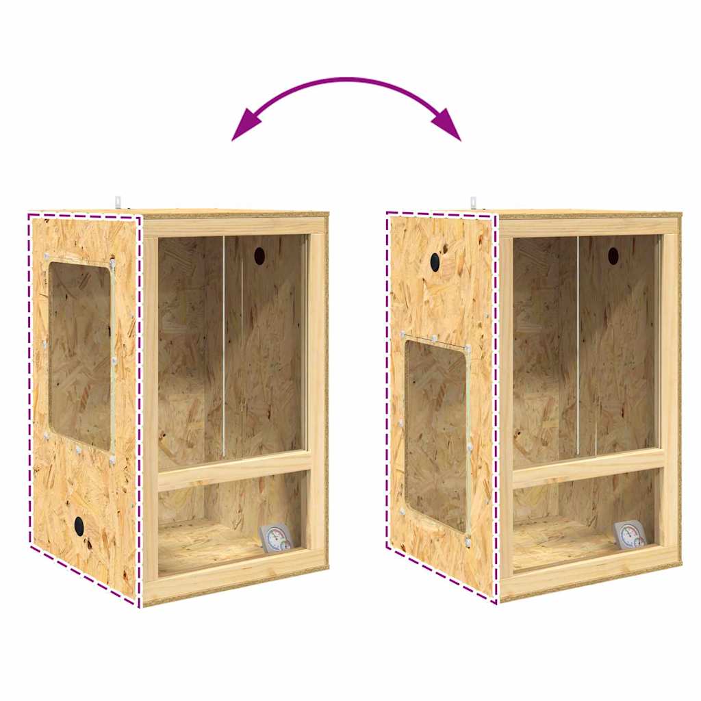 Terrarium Καφέ 50 x 50 x 80 cm OSB - Pakobazaar