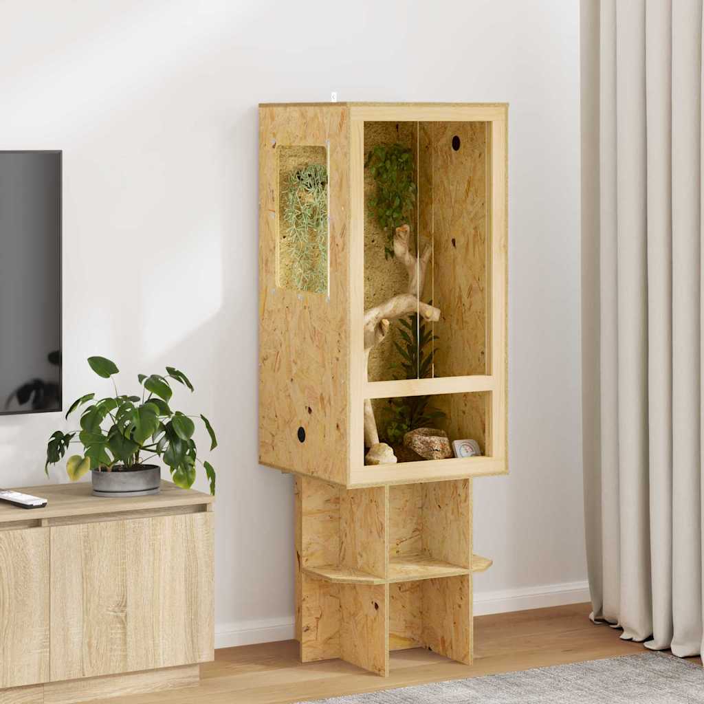 Terrarium Καφέ 50 x 50 x 100 cm OSB - Pakobazaar