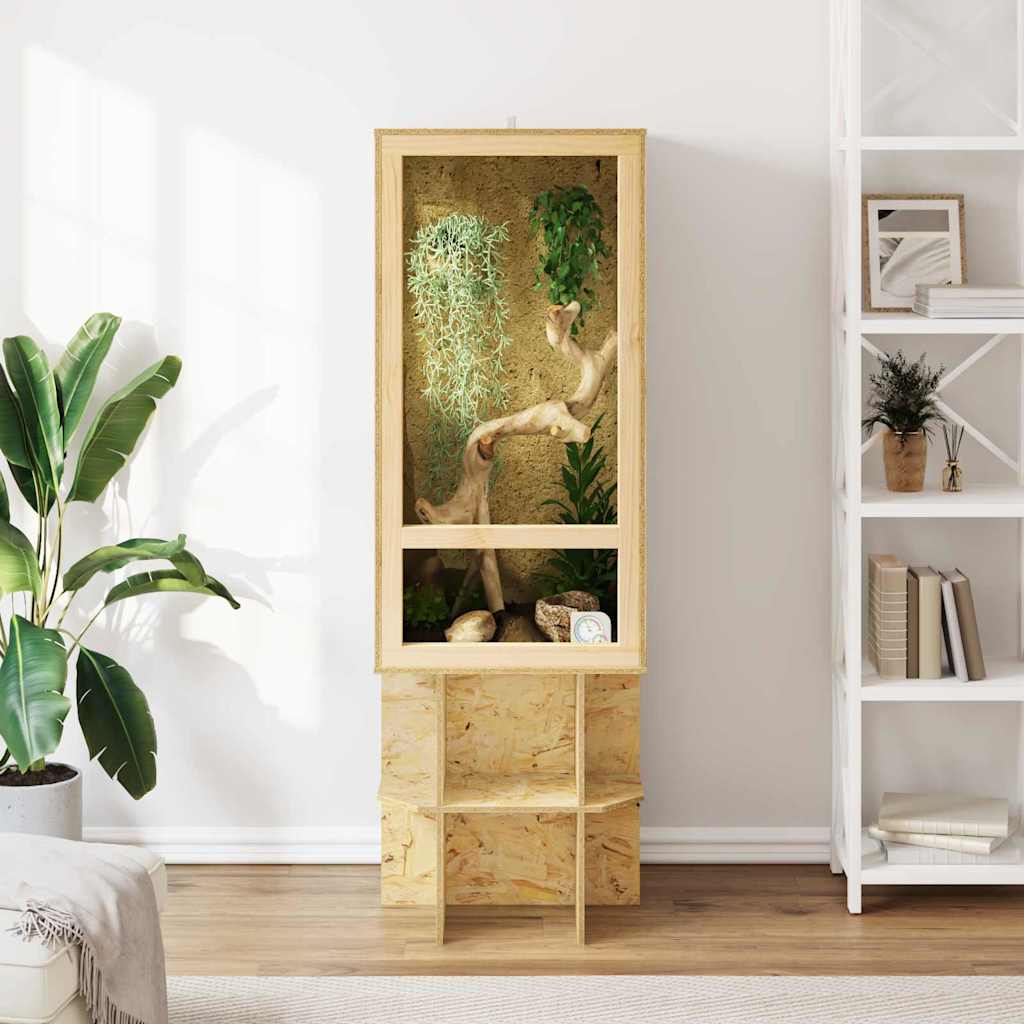 Terrarium Καφέ 50 x 50 x 100 cm OSB - Pakobazaar