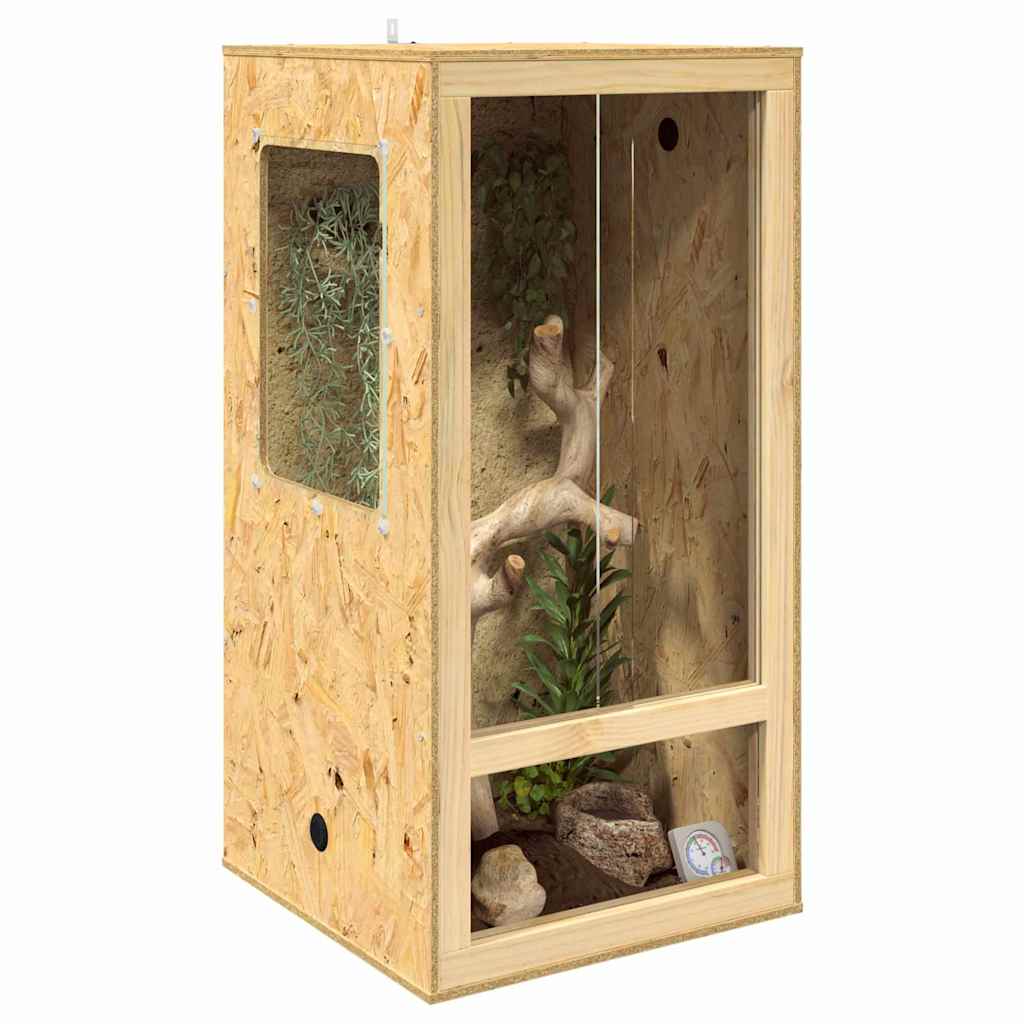 Terrarium Καφέ 50 x 50 x 100 cm OSB - Pakobazaar
