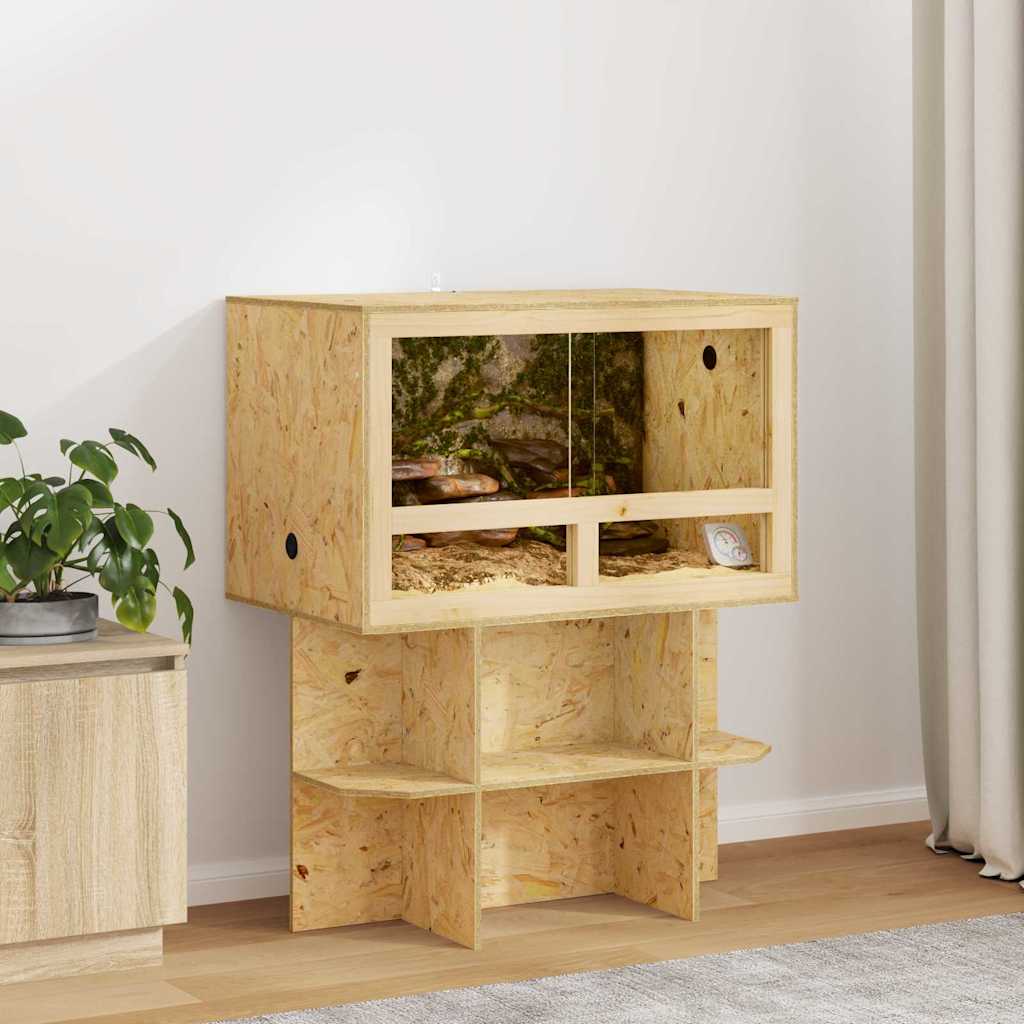 Βάση Terrarium Καφέ 80 x 50 x 50 εκ OSB