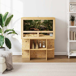 Βάση Terrarium Καφέ 80 x 50 x 50 εκ OSB