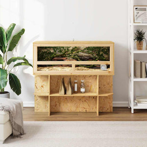 Βάση Terrarium με ράφι Καφέ 100 x 40 x 50 cm OSB