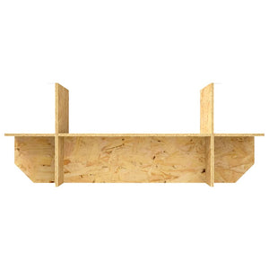 Βάση Terrarium με ράφι Καφέ 100 x 40 x 50 cm OSB