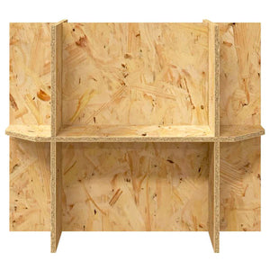 Βάση Terrarium με ράφι Καφέ 60 x 30 x 50 εκ. OSB - Pakobazaar