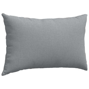 Μαξιλάρι Καναπέ 2 pcs Ανοιχτό γκρι 50 x 30 cm ύφασμα - Pakobazaar