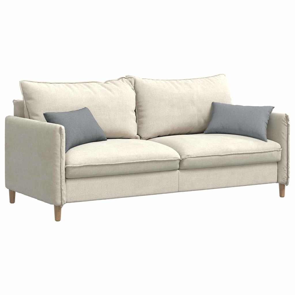 Μαξιλάρι Καναπέ 2 pcs Ανοιχτό γκρι 50 x 30 cm ύφασμα - Pakobazaar
