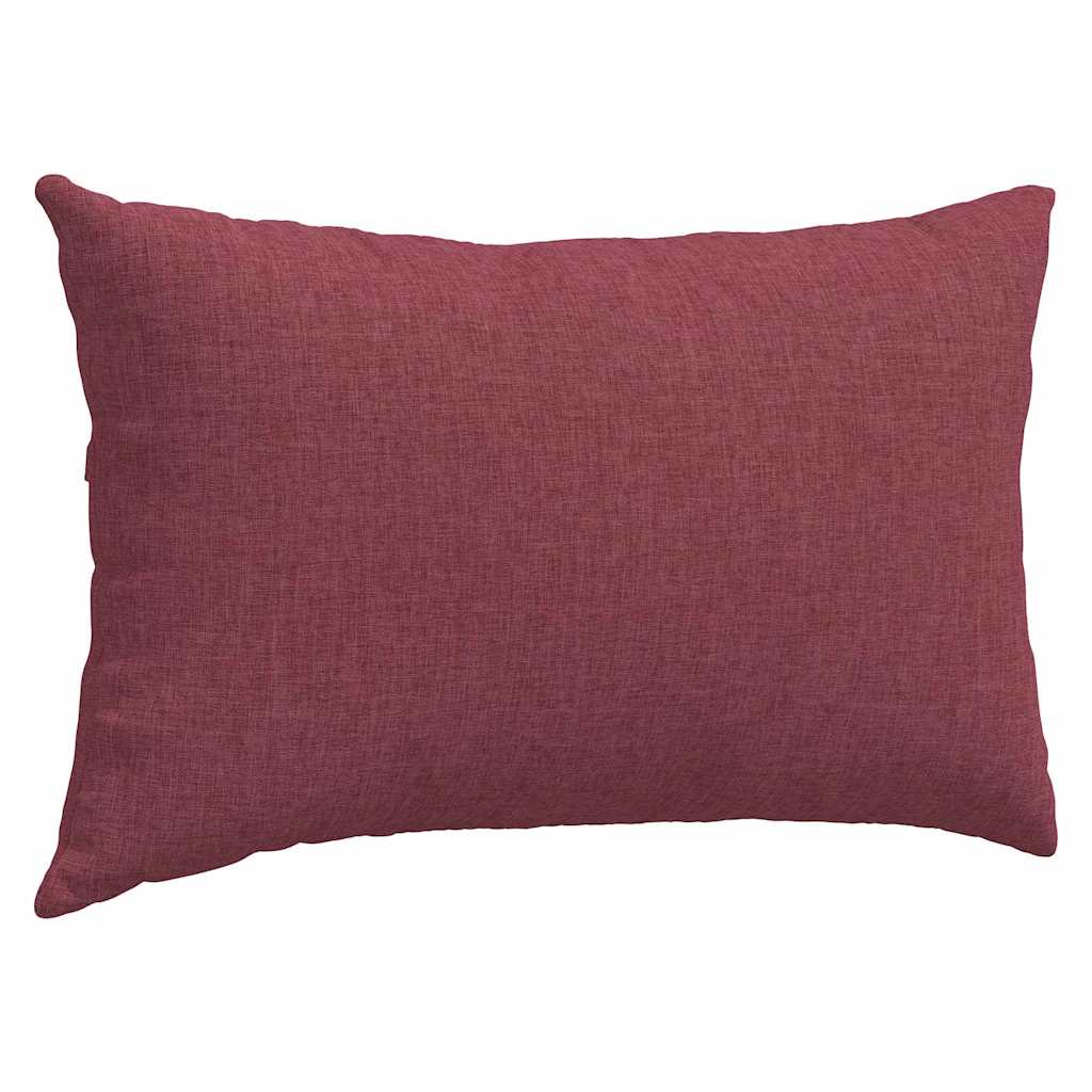 Μαξιλάρι Καναπέ 2 pcs Κόκκινο 50 x 30 cm ύφασμα
