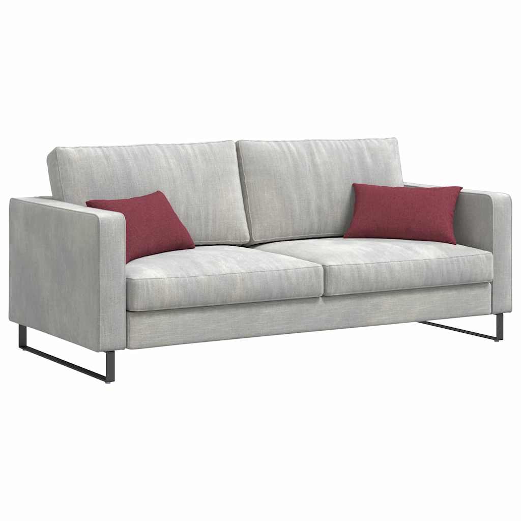 Μαξιλάρι Καναπέ 2 pcs Κόκκινο 50 x 30 cm ύφασμα