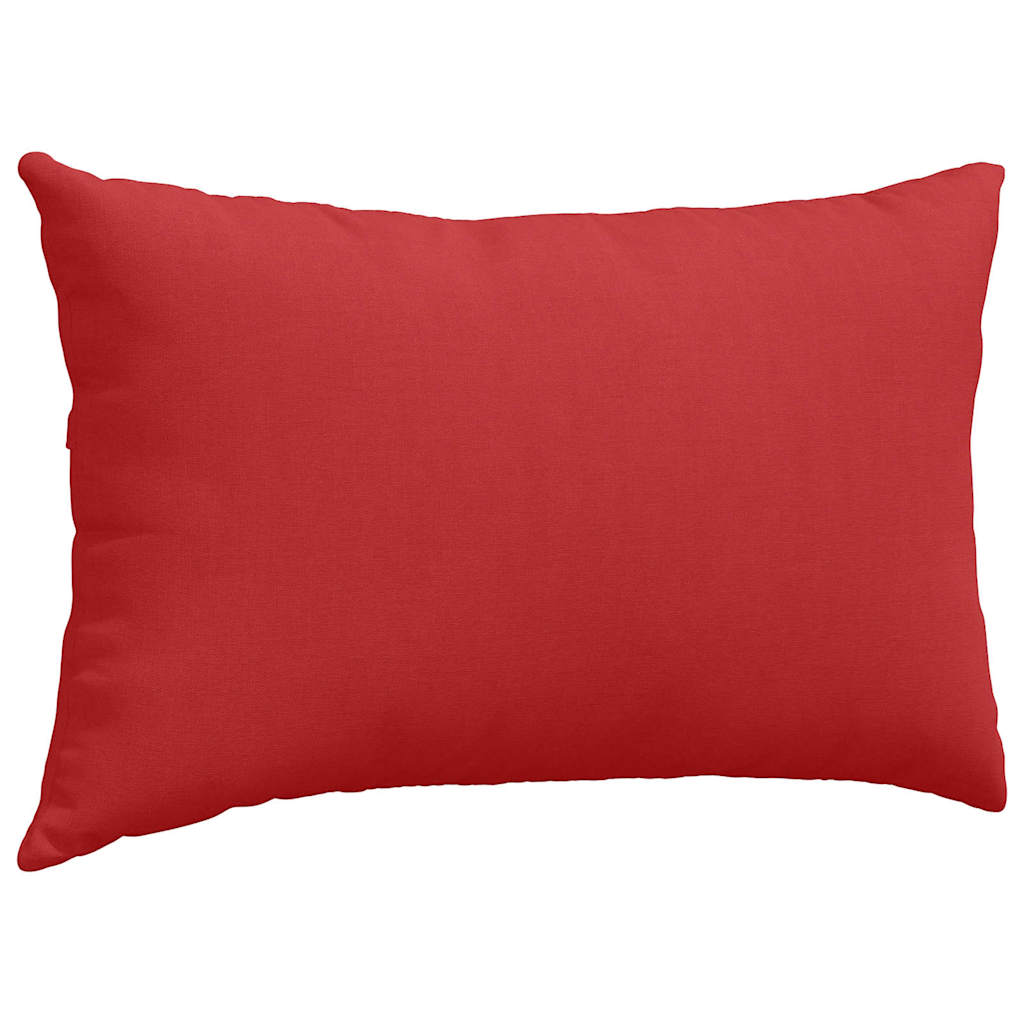 Μαξιλάρι Καναπέ 2 pcs Κόκκινο 50 x 30 cm ύφασμα