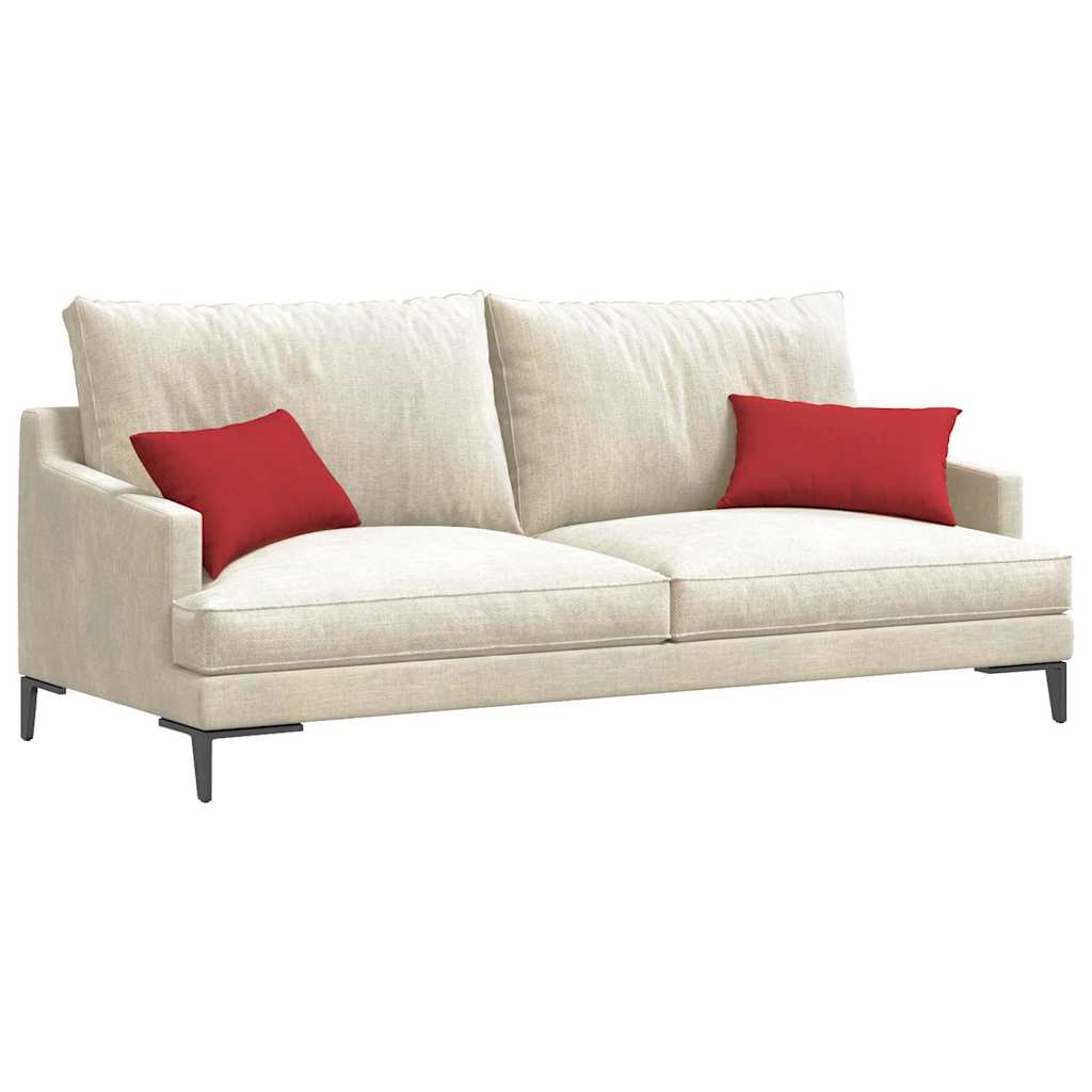 Μαξιλάρι Καναπέ 2 pcs Κόκκινο 50 x 30 cm ύφασμα