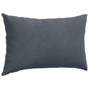 Μαξιλάρι Καναπέ 2 pcs Σκούρο γκρι 50 x 30 cm