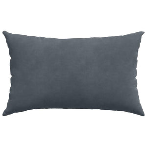 Μαξιλάρι Καναπέ 2 pcs Σκούρο γκρι 50 x 30 cm