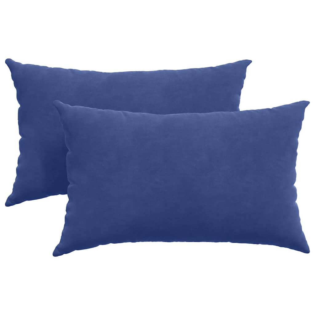 Μαξιλάρι Καναπέ 2 pcs Μπλε Αστυνομίας 50 x 30 cm