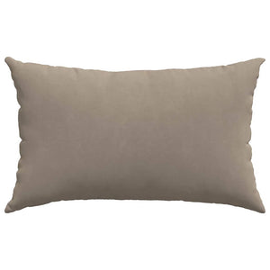 Μαξιλάρι Καναπέ 2 τμχ. ύφασμα Taupe 50 x 30 cm