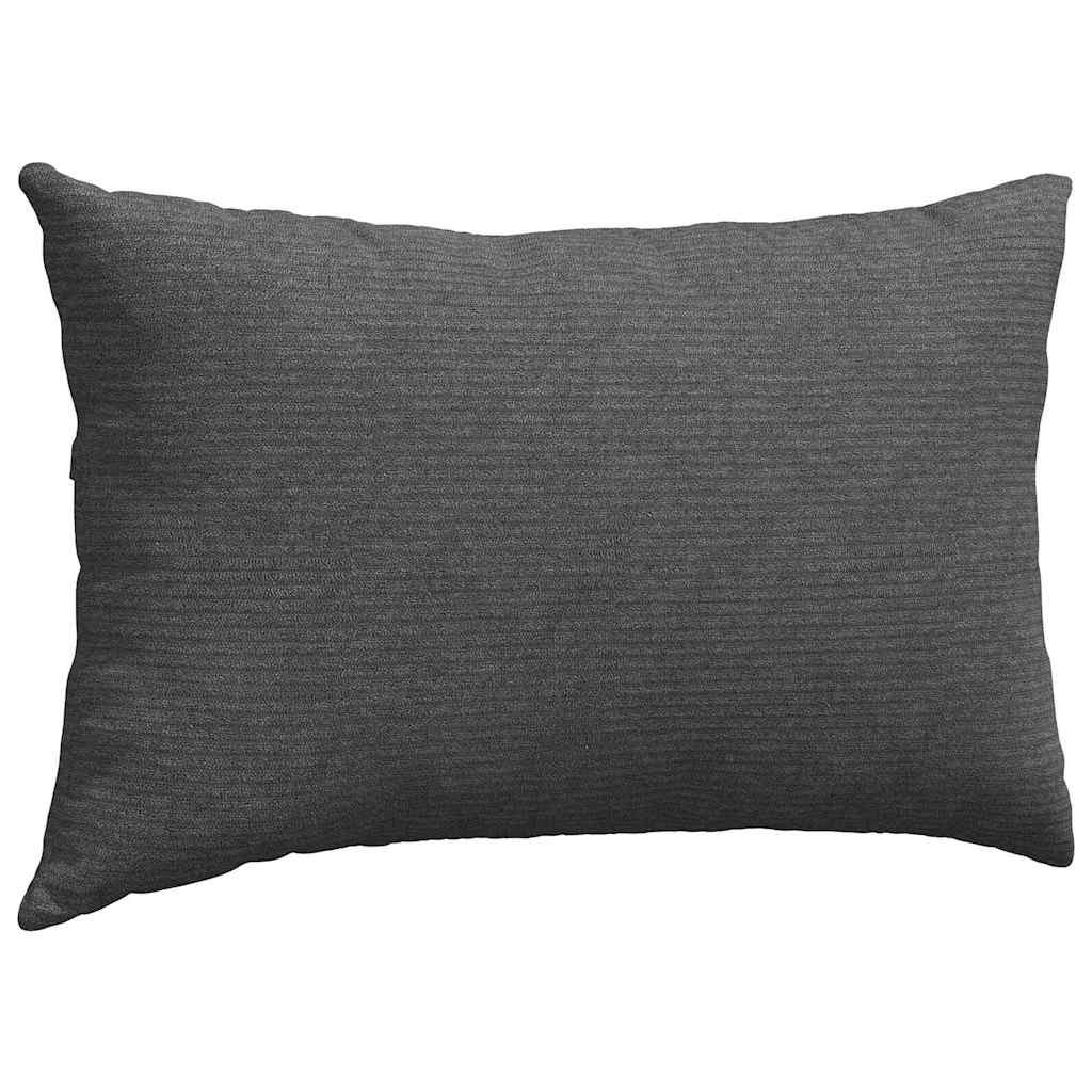 Μαξιλάρι Καναπέ 2 pcs Σκούρο Γκρι 50 x 30 cm