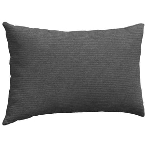 Μαξιλάρι Καναπέ 2 pcs Σκούρο Γκρι 50 x 30 cm