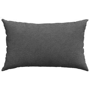 Μαξιλάρι Καναπέ 2 pcs Σκούρο Γκρι 50 x 30 cm