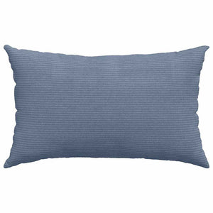 Μαξιλάρι Καναπέ 2 pcs Μπλε 50 x 30 cm Υφασμάτινο Κορντουρά