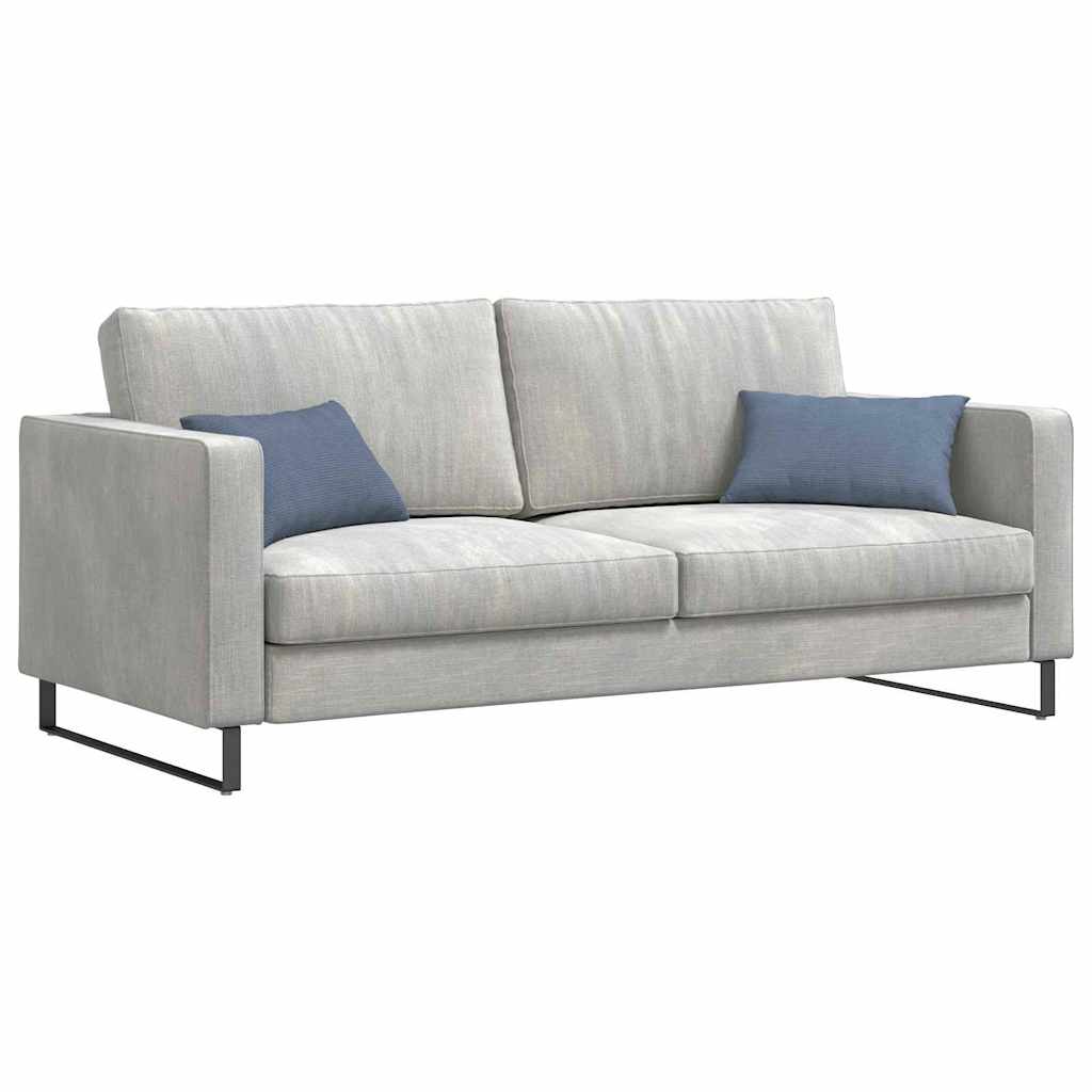 Μαξιλάρι Καναπέ 2 pcs Μπλε 50 x 30 cm Υφασμάτινο Κορντουρά