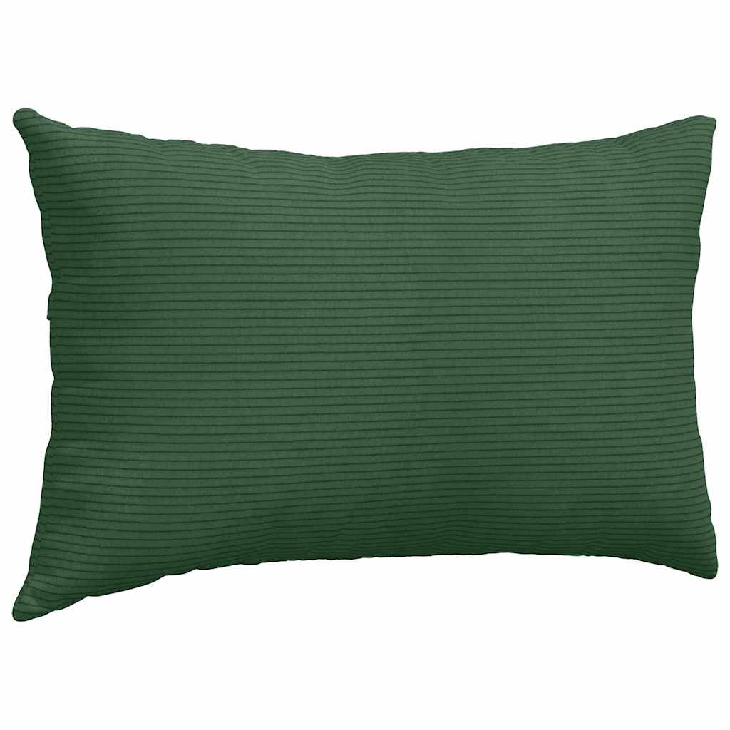 Μαξιλάρι Καναπέ 2 pcs Σκούρο Πράσινο 50 x 30 cm