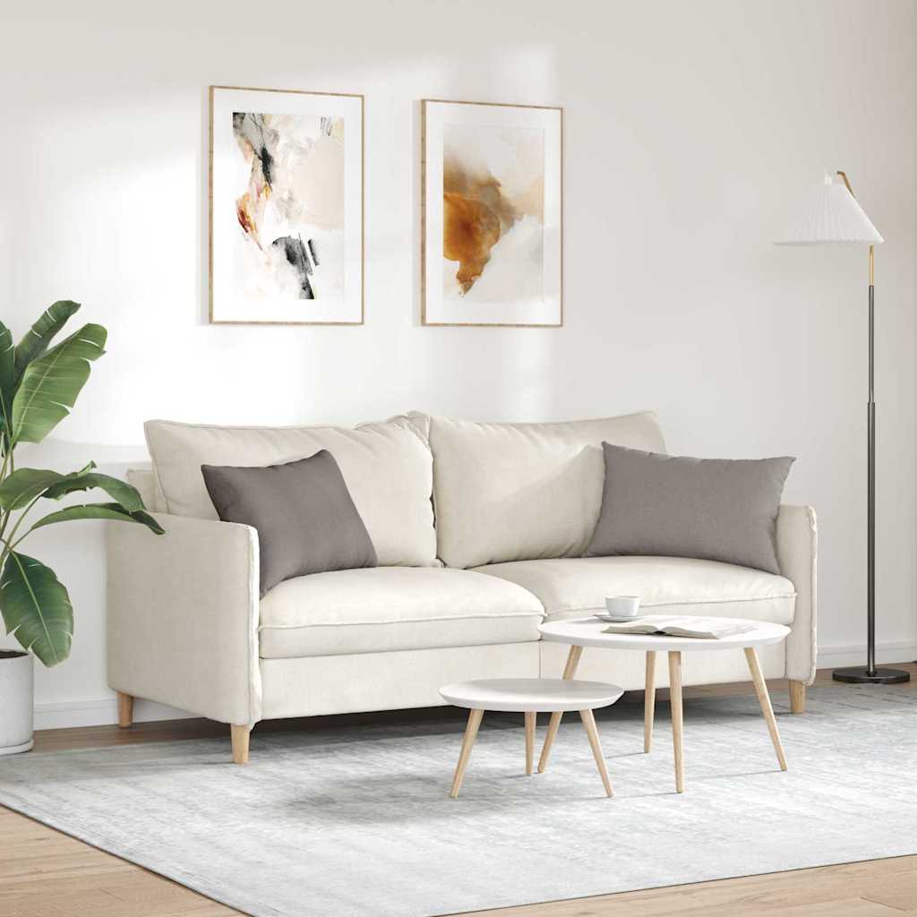 Μαξιλάρι Καναπέ 2 pcs Taupe 60 x 40 cm ύφασμα
