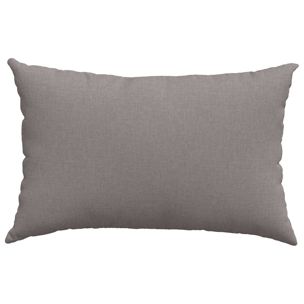 Μαξιλάρι Καναπέ 2 pcs Taupe 60 x 40 cm ύφασμα