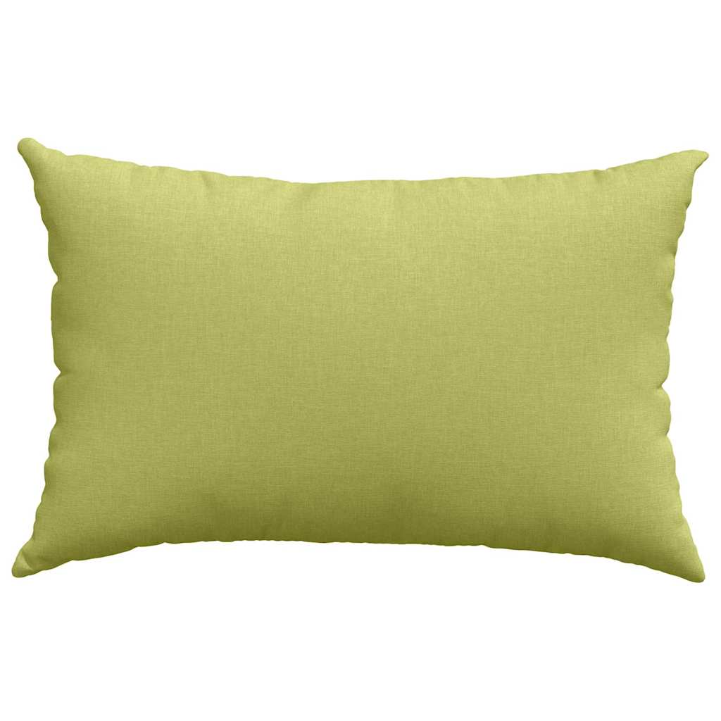 Μαξιλάρι Καναπέ 2 pcs Ανοιχτό Πράσινο 60 x 40 cm ύφασμα