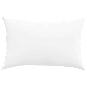 Μαξιλάρι Καναπέ 2 pcs Λευκό 60 x 40 cm ύφασμα - Pakobazaar
