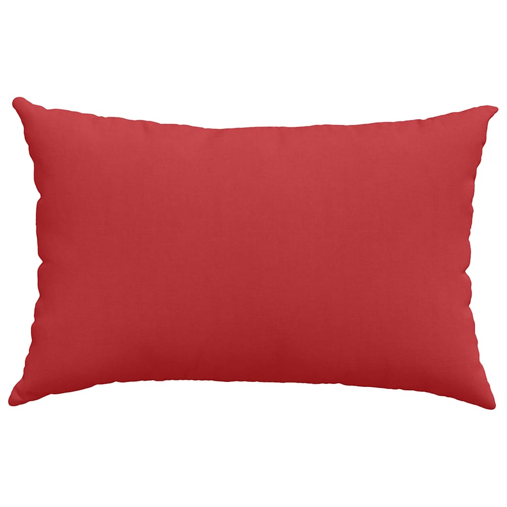 Μαξιλάρι Καναπέ 2 pcs Κόκκινο 60 x 40 cm ύφασμα