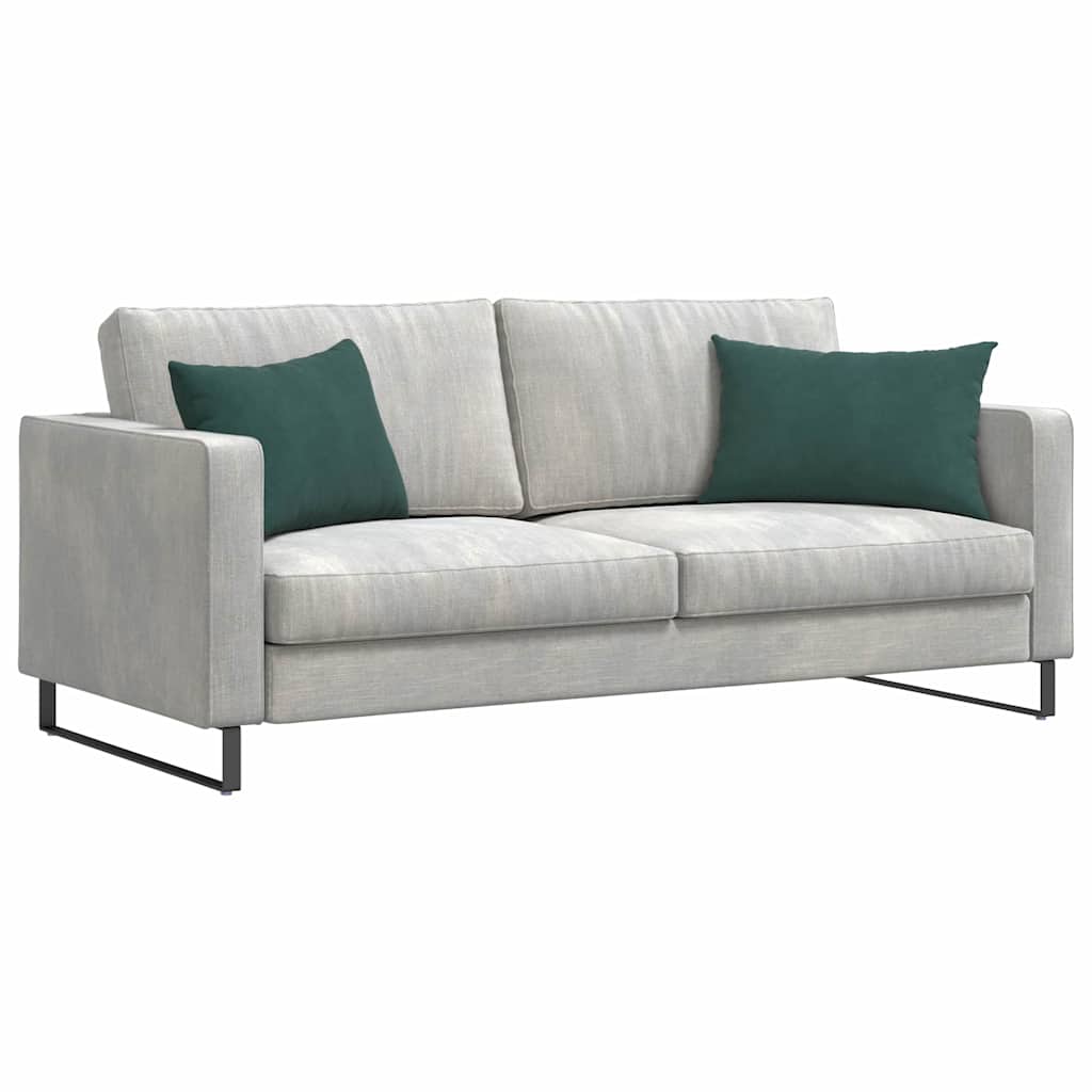 Μαξιλάρι Καναπέ 2 pcs Σκούρο πράσινο 60 x 40 cm