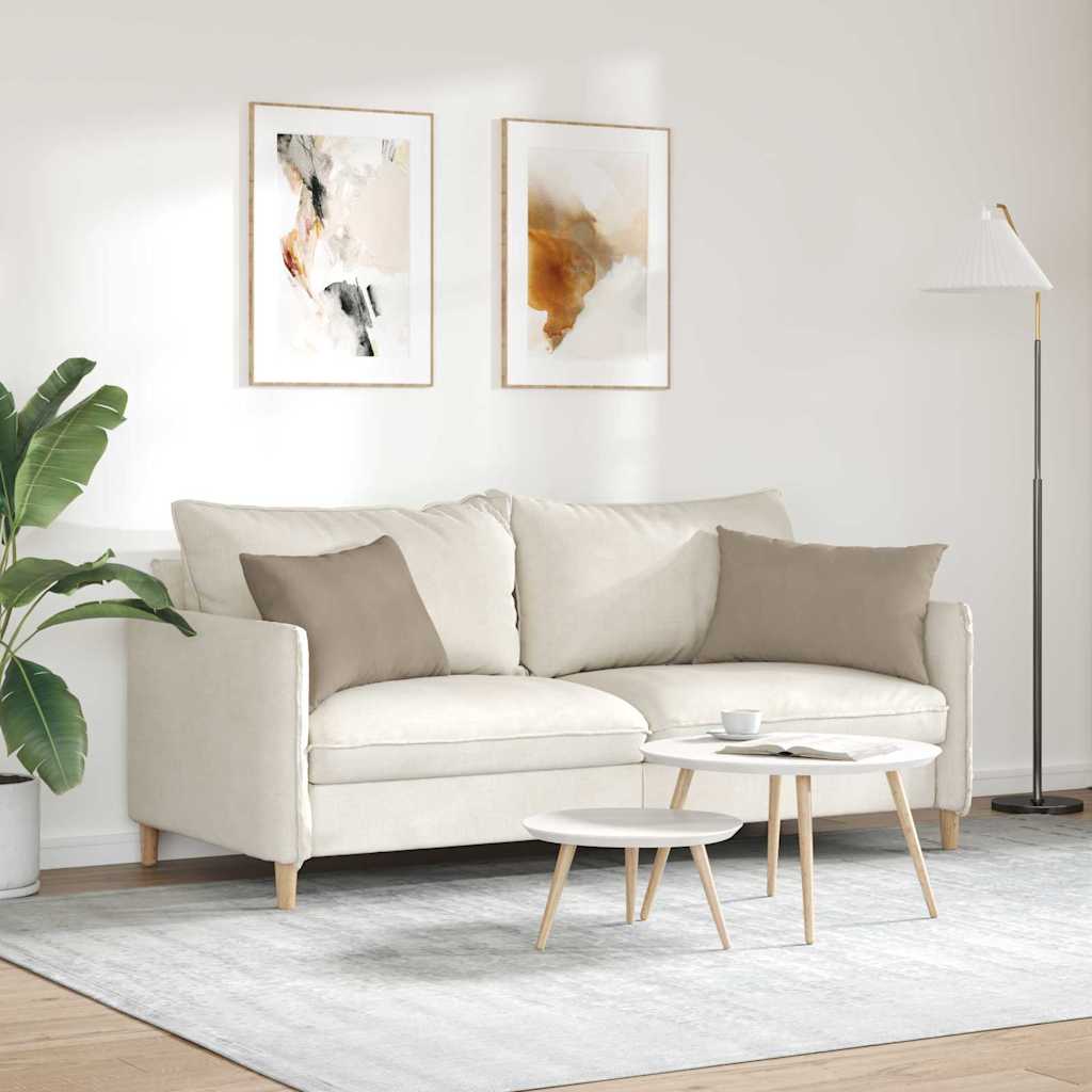 Μαξιλάρι Καναπέ 2 pcs Taupe 60 x 40 cm ύφασμα