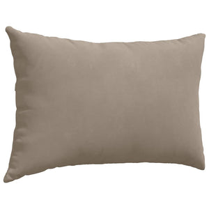 Μαξιλάρι Καναπέ 2 τμχ. ύφασμα Taupe 60 x 40 cm