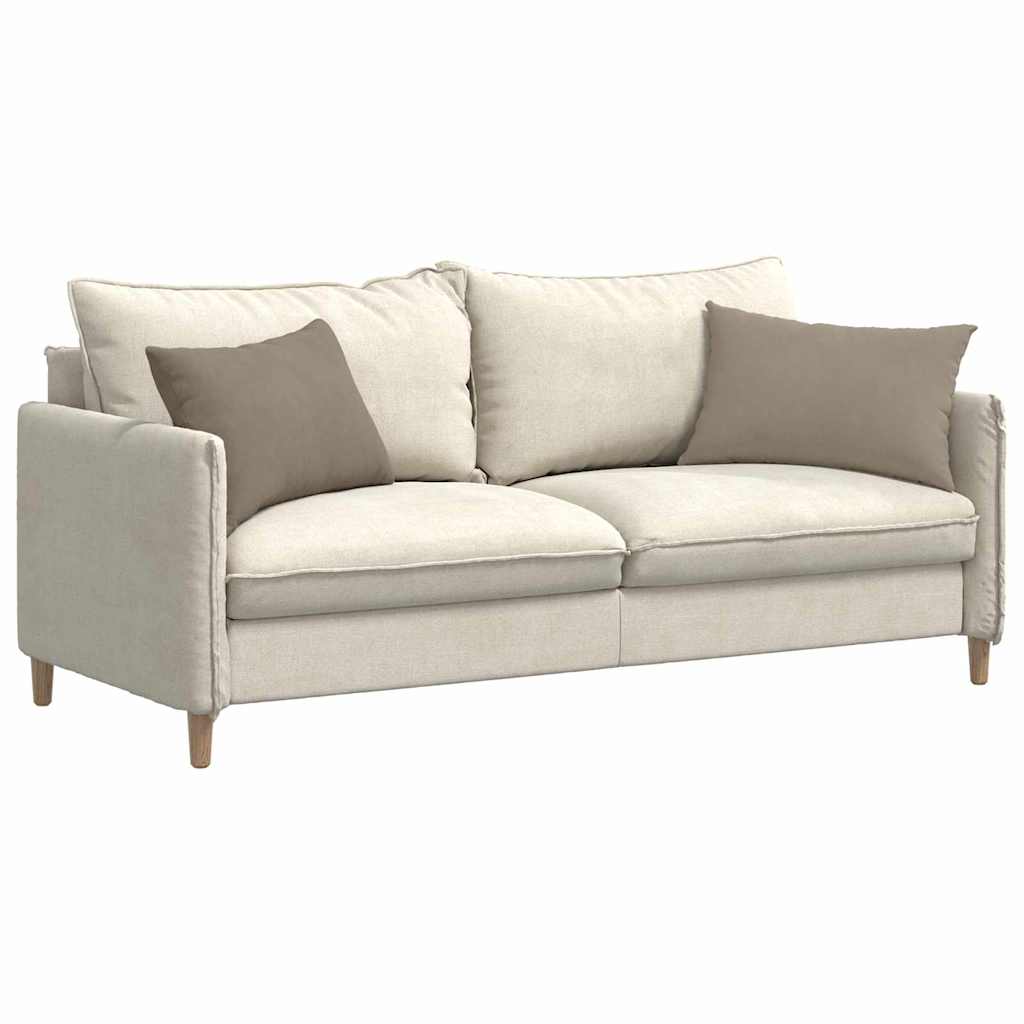 Μαξιλάρι Καναπέ 2 pcs Taupe 60 x 40 cm ύφασμα