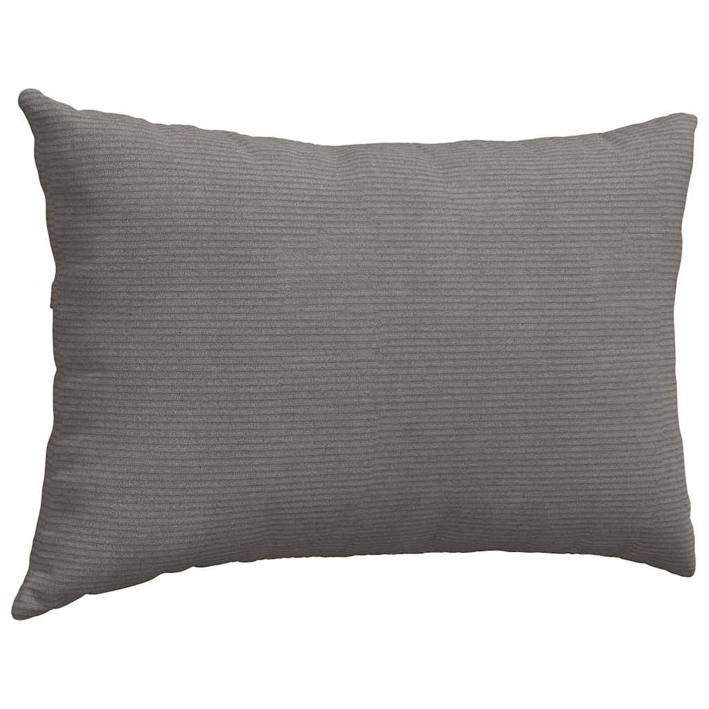 Μαξιλάρι Καναπέ 2 pcs Ανοιχτό γκρι 60 x 40 cm