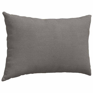 Μαξιλάρι Καναπέ 2 pcs Ανοιχτό γκρι 60 x 40 cm