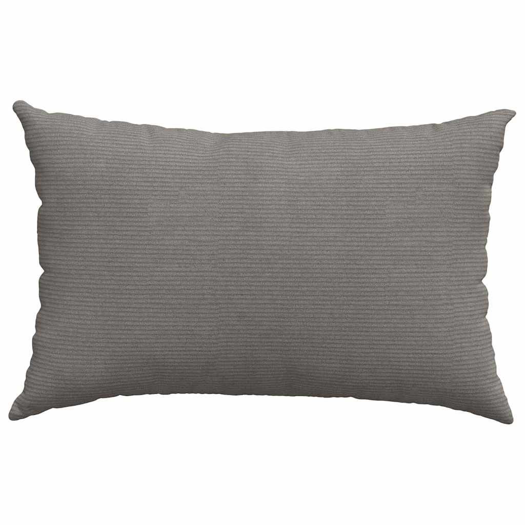 Μαξιλάρι Καναπέ 2 pcs Ανοιχτό γκρι 60 x 40 cm