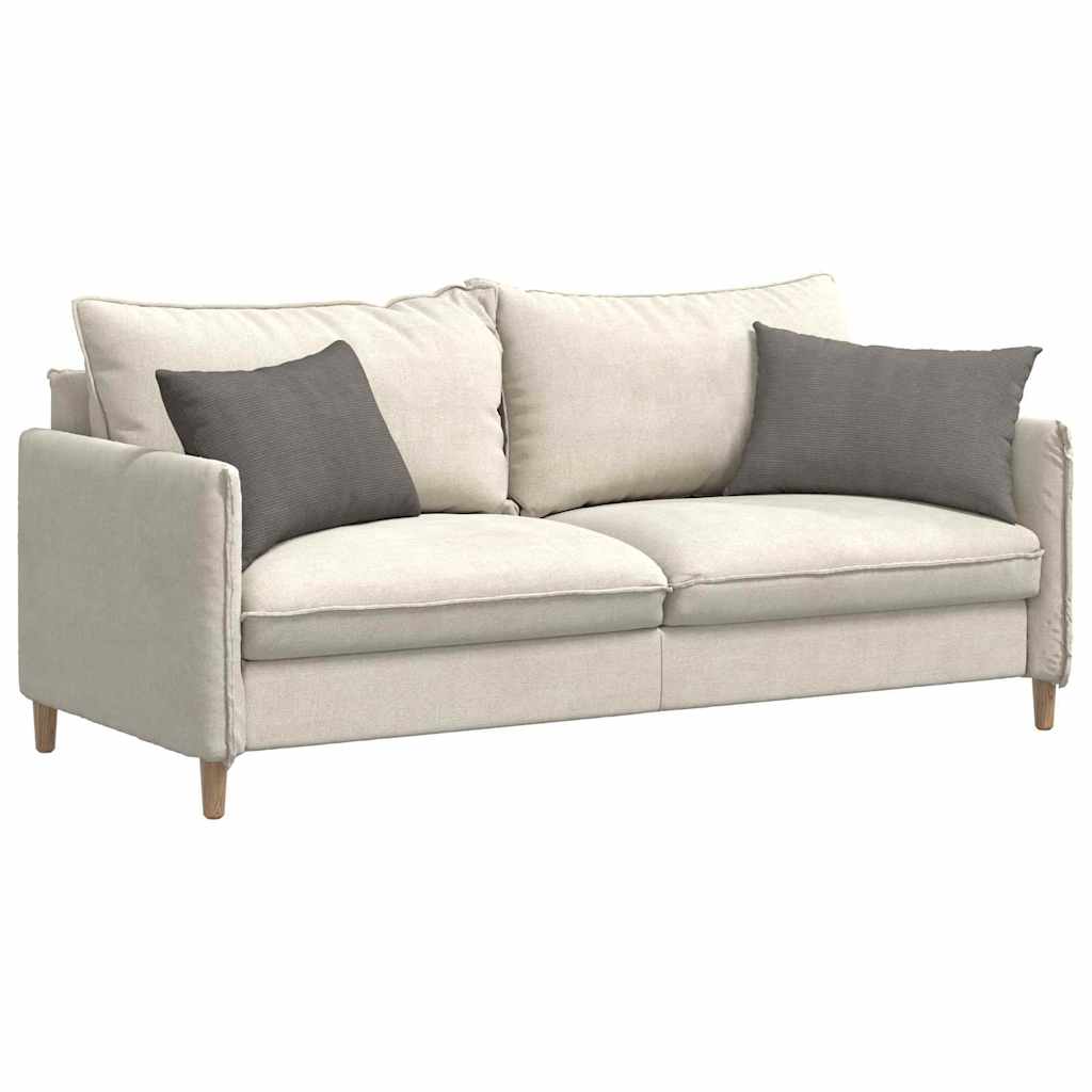 Μαξιλάρι Καναπέ 2 pcs Ανοιχτό γκρι 60 x 40 cm