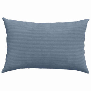 Μαξιλάρι Καναπέ 2 pcs Μπλε 60 x 40 cm Υφασμάτινο Κορντουρά