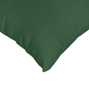 Μαξιλάρι Καναπέ 2 pcs Σκούρο Πράσινο 60 x 40 cm