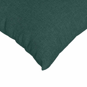 Μαξιλάρι Καναπέ 2 τμχ. ύφασμα Σκούρο Πράσινο 80 x 40 cm